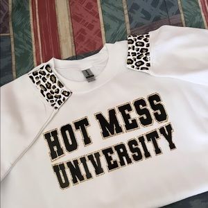 hot mess crewneck